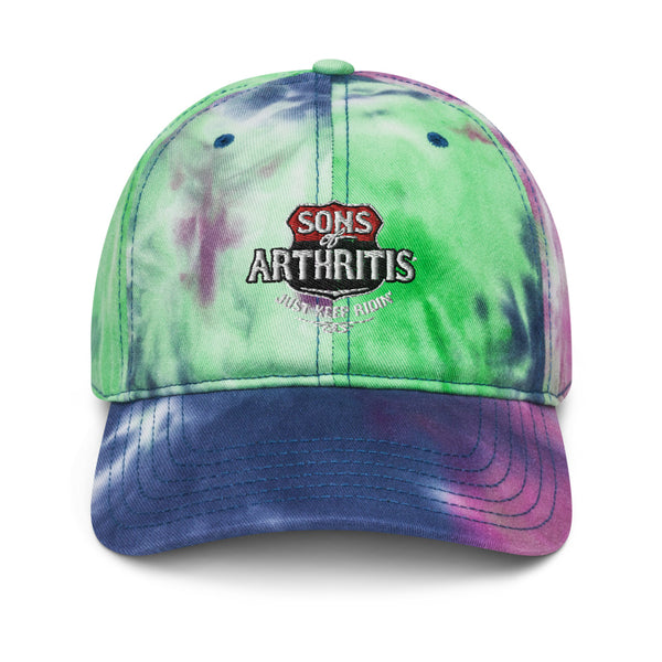 Sons of Arthritis Just Keep Ridin' Tie dye hat