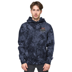 Sons of Arthritis Just Keep Ridin' Unisex Champion tie-dye hoodie