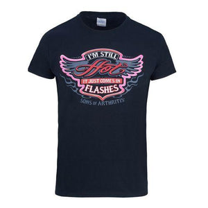 Sons of Arthritis Womens Still Hot Biker Tee